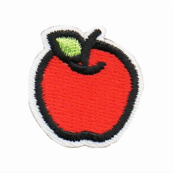 12 pieces 2" Custom Activity Scouts Applique Fun Patches - Apple Segment Patch