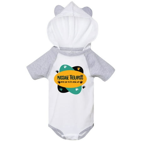 

Inktastic Colorful Massage Therapists Hands Rub Gift Baby Boy or Baby Girl Bodysuit