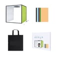 thumbnail image 1 of 30cm Lightbox Mini Foldable Photo Studio Box LED Light Box Photography Studio Shooting Tent Box Kit & 6 Color Backdrops ,Easy to Use, 1 of 5
