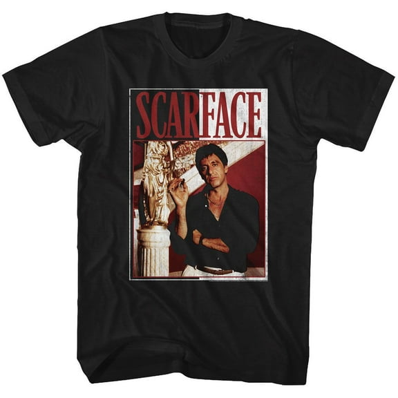 Scarface Black Adult T-Shirt Xlt
