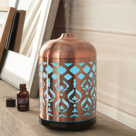 Better Homes and Gardens 250 mL Cool Mist Ultrasonic Aroma Diffuser, Tabriz