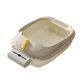 thumbnail image 3 of Caja de Arena Abierta, Bandeja de Cama, Jaula, Bandeja Grande, Inodoro, Caja de Arena, Papelera, Caja de Arena para Gatos, Caja de Arena para Mascotas Base Blanca50X35X20CM Salvador Bandeja de arena para gatos, 3 of 10