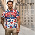 thumbnail image 6 of HUIACONG 250 Years of Freedom Shirt Matching Couple Golf Shirts for Men Short Sleeve Tank Top Women Sleeveless Quick Dry Moisture Wicking His and Hers Matching Outfits Man L, 6 of 6