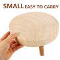 thumbnail image 2 of Miangastore Vintage Wood Cake Stand Cake Stool Cake Display Stool Fruit Display Stool, 2 of 8