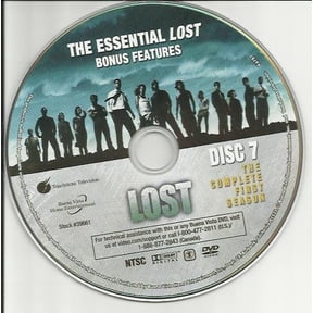 Pre-Owned Lost Season 1 Disc 7 Replacement Disc!