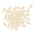 thumbnail image 1 of GUOOL 5-12pack 50 Pieces Blank Cutout Wooden Chips Scrapbooking Embellishment 5 Pcs, 1 of 9