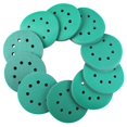 thumbnail image 1 of WORKPRO 150 PCS 5 Inch Premium Sanding Discs Set, 5" 8-Hole Polyester Film Hook and Loop Sandpaper, 10 Grades Include 60, 1 of 7