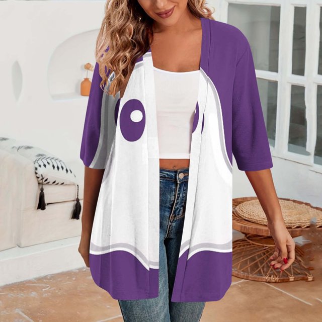 LOVZFMLL Cardigan pour Femmes, Cardigan Polyvalent de Loisirs pour Femmes