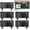 Black, variant on High Road Car Visor Organizer with Secure Zip Pockets, Sunglasses Holder and Clear Registration and Insurance Pocket