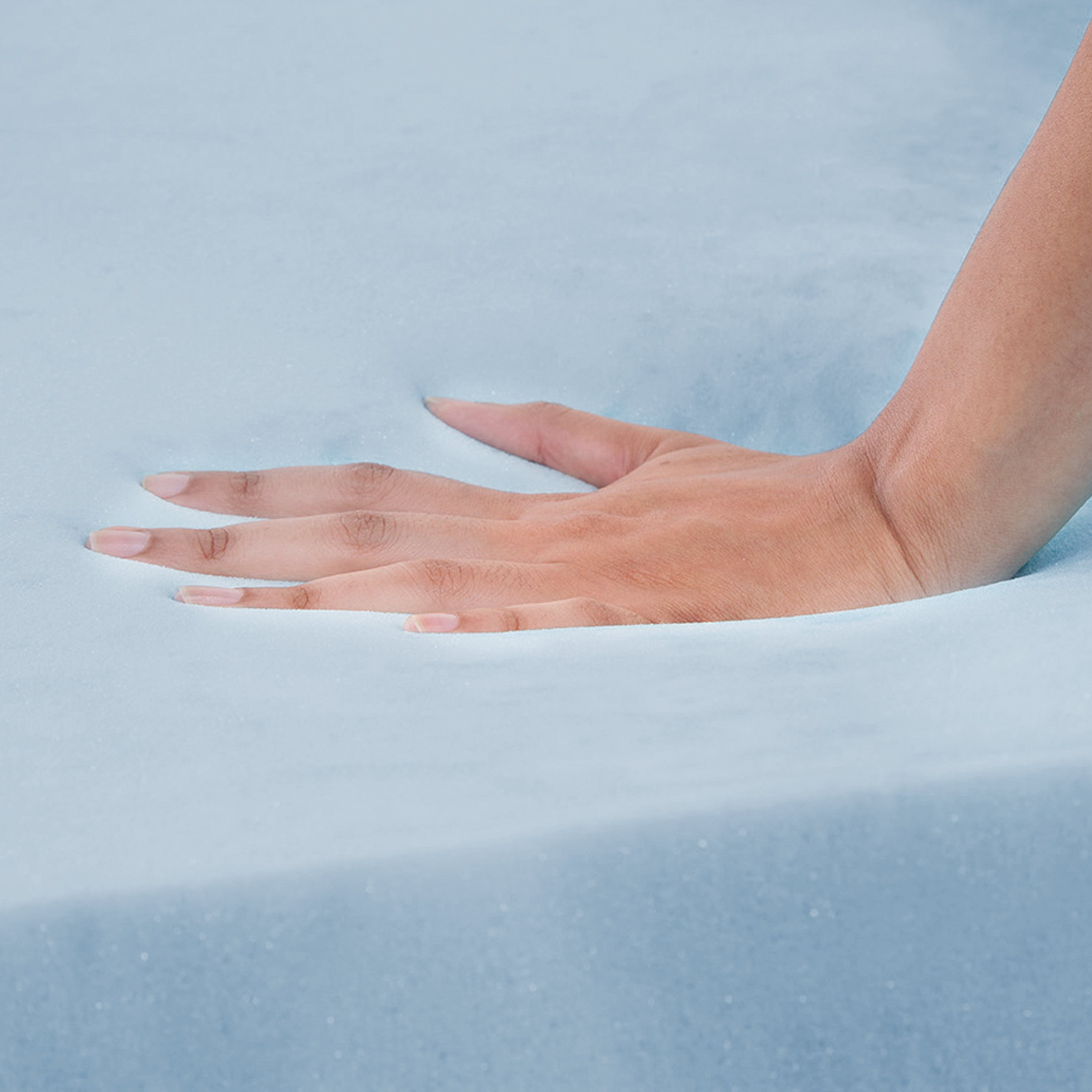 Mainstays 3-Inch Gel Memory Foam Mattress Topper, Twin photo 2