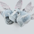 thumbnail image 4 of XIAOCHA Womens Bunny Ear Distressed Baseball Cap Shapeable Brim Outdoor Ball Hat,Silver, 4 of 8