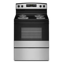 Amana 30-inch 4.8 cu ft Electric Range in Stainless Steel