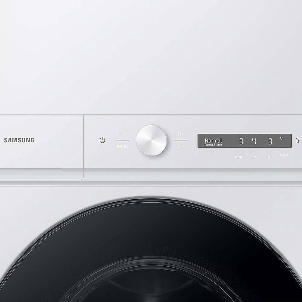 Samsung WH46DBH100EW 4.6 Cu. Ft. Washer/7.6 Cu. Ft. Dryer Electric Stacked Laundry Center