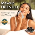 thumbnail image 4 of Natural Oil Blotting Sheets for Face with Bamboo Charcoal - 25% Larger - 6pk/600 Makeup Friendly Oil Absorbing Sheets for Face - Easy Dispensing Blotting Papers - Perfect for Keeping in Purse, 4 of 12