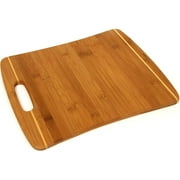 TruBamboo 11.5" x 13.5" Bamboo Cutting Board with Handle