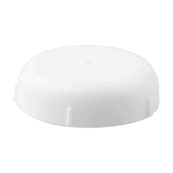 30 Pack Wrought Iron Patio Furniture Feet lid round Plastic Outdoor White Smile Home