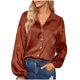 thumbnail image 1 of Camisas Para Mujer Camisetas de Gran Tamaño Manga Larga Moda Casual Impresión Camiseta Top Blusa Jersey Odeerbi ODB136237, 1 of 9