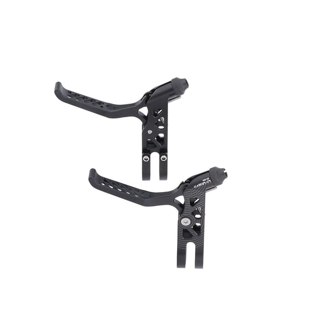Soidarity Palanca de freno de bicicleta Piezas modificadas Frenos Manija Manillar Componente Aleación de aluminio Manijas de frenado Reemplazo Rojo Ciclismo Negro Soidarity OD024300-01