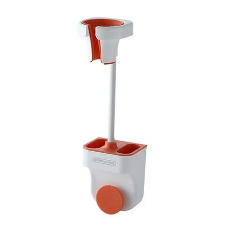 

Adjustable Home Bathroom Hardware Accessories Hook Clamps Wall-Moun Bracket Shower Head Holder Sprayer Fixed Base ORANGE