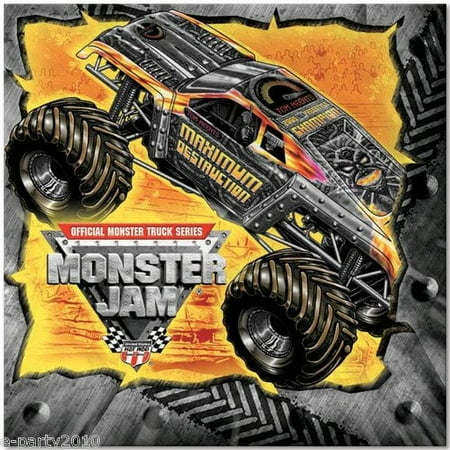 Monster Jam Lunch Napkins (16ct)