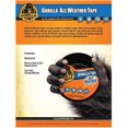 thumbnail image 4 of Gorilla All Weather Outdoor Waterproof Duct Tape, UV and Temperature Resistant, 1.88" x 25 yd, Black Pack of 1 4-Pack, 4 of 6