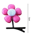 thumbnail image 3 of Fvsianol Metal Hair Clip Elegant Hairpin Rust resistant Hairpin Set 5Pcs Kids Funny Hair Pin with Double Sided Flower Decor for Girls Hair Accessories, 3 of 9