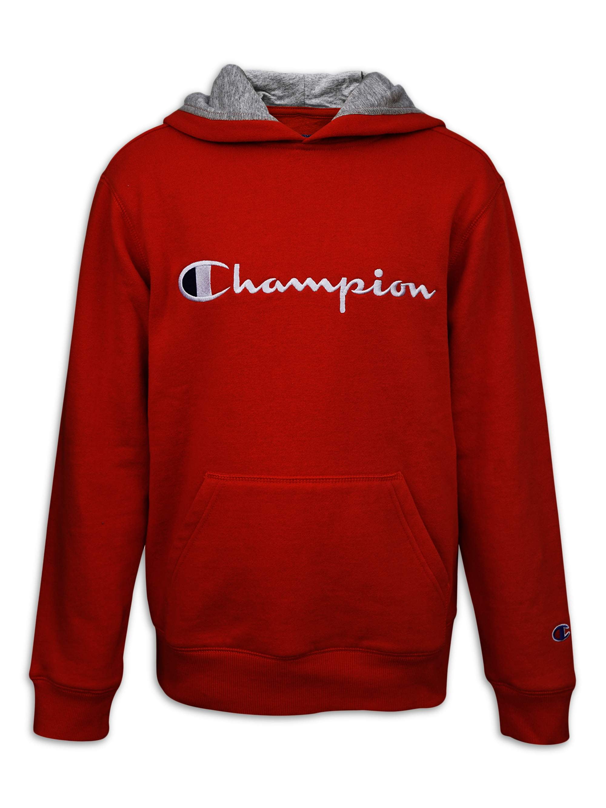 champion signature logo hoodie