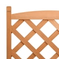 thumbnail image 7 of vidaXL Planter with Trellis Brown Solid Wood Fir, 7 of 7