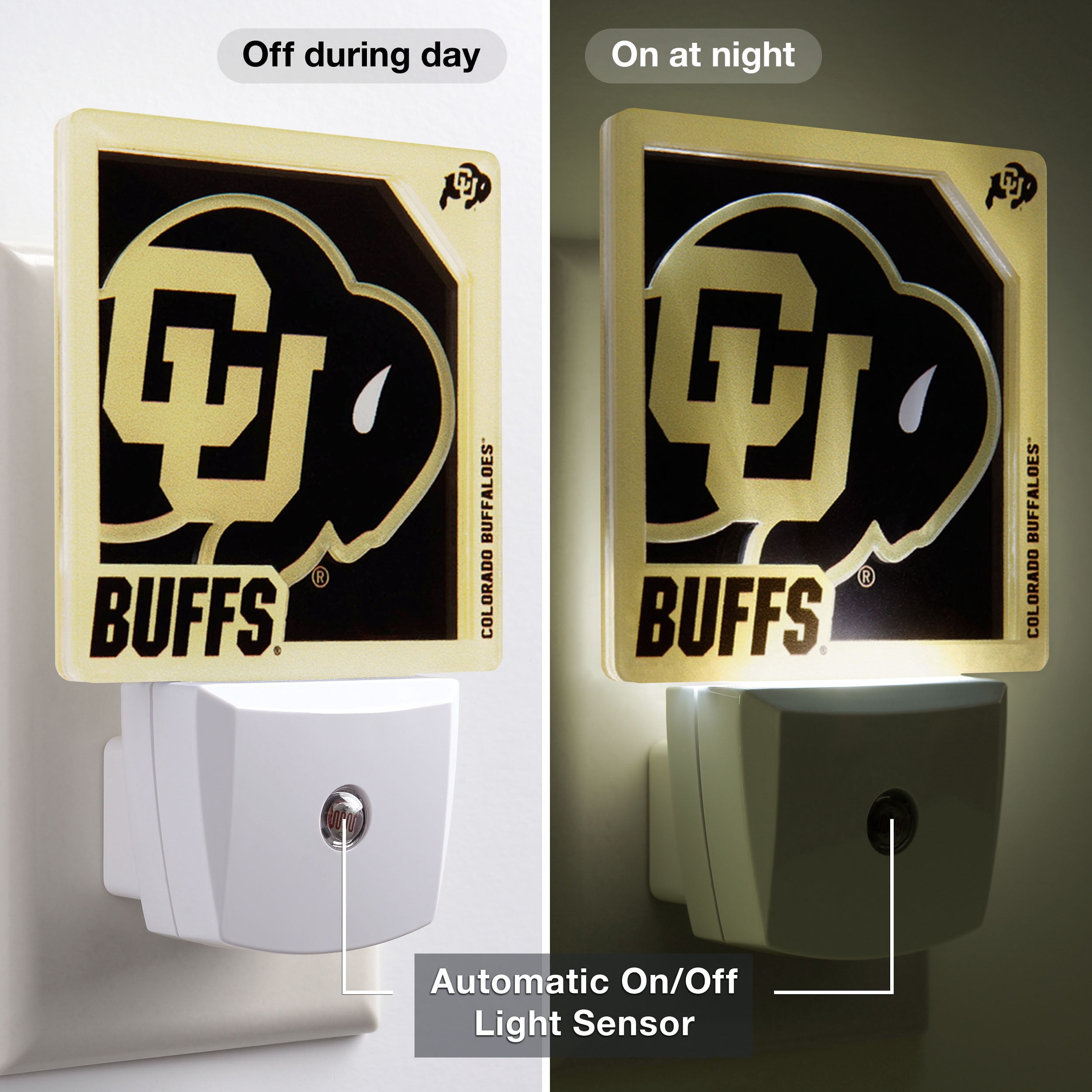 Colorado Buffaloes Logo Series Nite Light