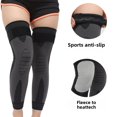 thumbnail image 4 of Rodilleras deportivas engrosadas y extendidas para invierno, para correr, andar en bicicleta, equipo de protección para hombres, mujeres y personas mayores, herramienta cálida, 4 of 5