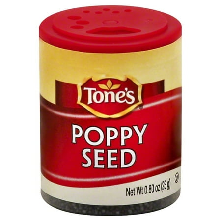 (4 Pack) Tone's Poppy Seed, .80 oz
