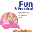 thumbnail image 3 of Nickelodeon Girls Paw Patrol Hat – 2 Pack Baseball Cap, Adjustable Strap (Toddler/Girl), 3 of 7