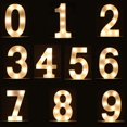 thumbnail image 3 of Letreros de marquesina que funcionan con pilas, decoración con letras LED con plástico de alta calidad para un uso portátil y flexible en diversas ocasiones, 3 of 6