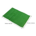 thumbnail image 2 of ELAYARD 2Pcs Artificial Grass Mat for Landscape Layout - Green Nylon Mat with Realistic Texture for DIY Enthusiasts, 2 of 8