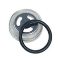 thumbnail image 1 of Motorcycle 18mm Brake Master Cylinder Sight Glass Reservoir with Rubber Gasket, Fluid Window Replacement, Durable Brake Reservoir Component, Universal Fit, Repair Part, 1 of 8