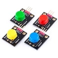 thumbnail image 1 of PUSH-04 - MODULE de Commutateur PUSH 4 Pcs/Pack Couleurs Assorties, 1 of 5