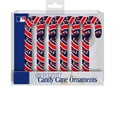 thumbnail image 1 of Ensemble d'Ornements Canne de Bonbon Boston Red Sox, 1 of 1