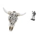 thumbnail image 5 of Escultura Tribal De Cabeza De Toro Y Figura De Caballero, Estatua Decorativa Para Colgar En La Pared, Adorno Artístico Para Oficina, Casa De Campo, Dormitorio, Entrada, Chimenea, Decoración, 5 of 8