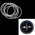 thumbnail image 1 of TOPINCN Rubber Seal Ring,Replacement Gaskets ,6Pcs New Replacement Gaskets Rubber Seal Ring For Magic Bullet Flat/Cross Blade, 1 of 8