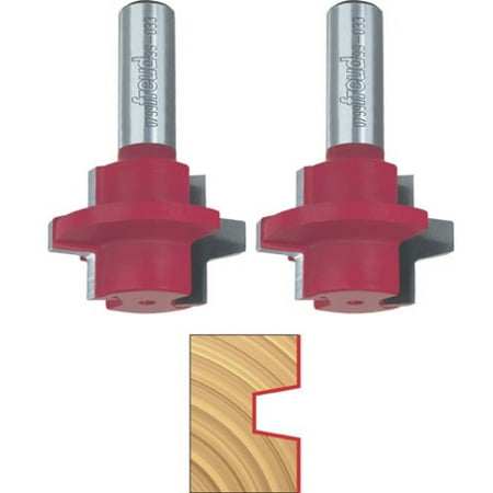 

Freud Genuine 1-21/32 (Dia.) Wedge Tongue & Groove Router Bit With 1/2 Shank 2-Pack # 99-033-2PK