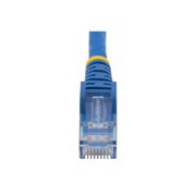 StarTech 25ft (7.6m) CAT6 Ethernet Cable - LSZH (Low Smoke Zero Halogen) - 10 Gigabit 250Mhz 100W PoE RJ45 UTP Network Patch Cord Snagless w/Strain Relief - Blue CAT 6, ETL Verified (N6LPATCH25BL)
