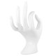 thumbnail image 4 of EeaseMX Exhibidor de anillos con forma de mano, soporte de maniquí para exhibición de joyas (blanco puro), 4 of 8