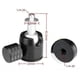 thumbnail image 4 of Universal Mini Tripod Ball Head 1/4-20 Base Adapter Degree for Interface Stabilizer for Camera, 4 of 5