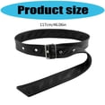 thumbnail image 5 of Osdhezcn Black Waistband Belt Practical PU Construction Unisex Fashion Essential, 5 of 9