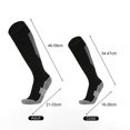 thumbnail image 6 of YIFAEUX 1 Pair Football Socks Soft Elastic Breathable Sweat Absorption Knee High Kids Youth Softball Socks Sports Socks, 6 of 7