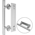 thumbnail image 2 of Invisible Double Sided Stainless Steel Sliding Door Handle For 12 Inches Wooden Sliding Door,hww, 2 of 5