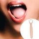 thumbnail image 1 of Raspador de lengua de metal ergonómico Colcomx profesional Pequeño hueco, 1 of 7