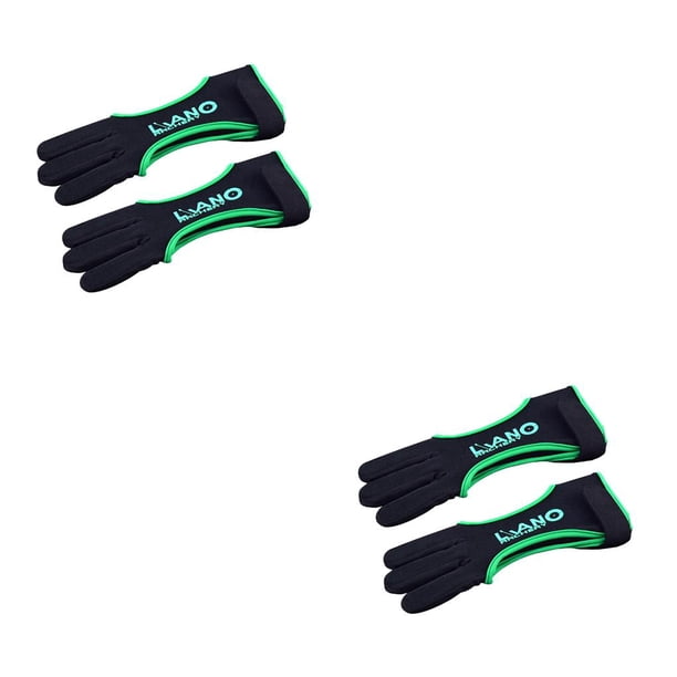 Wosthever Protector de dedos para tiro con arco, guante portátil de tres dedos, práctico tiro con arco, guantes de tiro ligeros para jóvenes y adultos Type1 NO1 Wosthever CBP205744