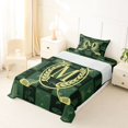 thumbnail image 5 of Catabedysis Alphabet A Twin Sheets For Boys,Golf Sport Games Bedding,3 Pieces,1 Fitted Sheet and 1 Pillowcase, 5 of 6