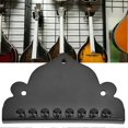 thumbnail image 3 of Mandolin Tailpiece Black 8-String Screws Triangular Parts Musical Instrument Accessories, 3 of 4